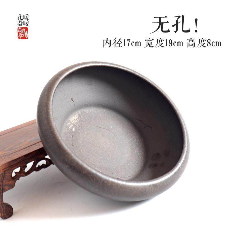 暖暖花器|古铜泥大号呙口云足盆 有孔/无孔可选,机械设备,矿山专用设备,淘宝优惠券,粉丝福利购,淘宝优惠卷
