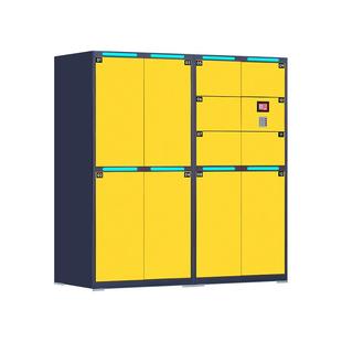 智能行李柜火车站景区箱包自助存放柜联网扫码付费行李寄存柜储物