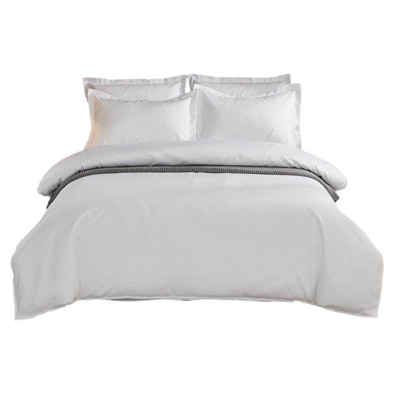 全季亚朵酒店四件套酒店布草民宿四件套纯白床单被套宾馆床品定制