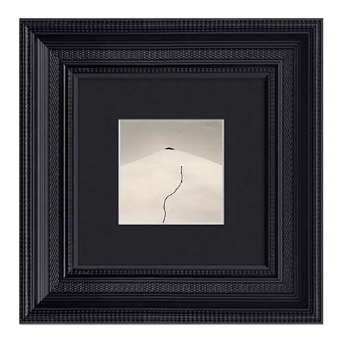 高级感法式中国风装饰画客厅玄关壁画中古风黑白极简小众挂画