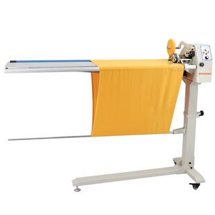 全自动切布条机自动送料卷盘带自停可切直斜纹布条自动切捆条机