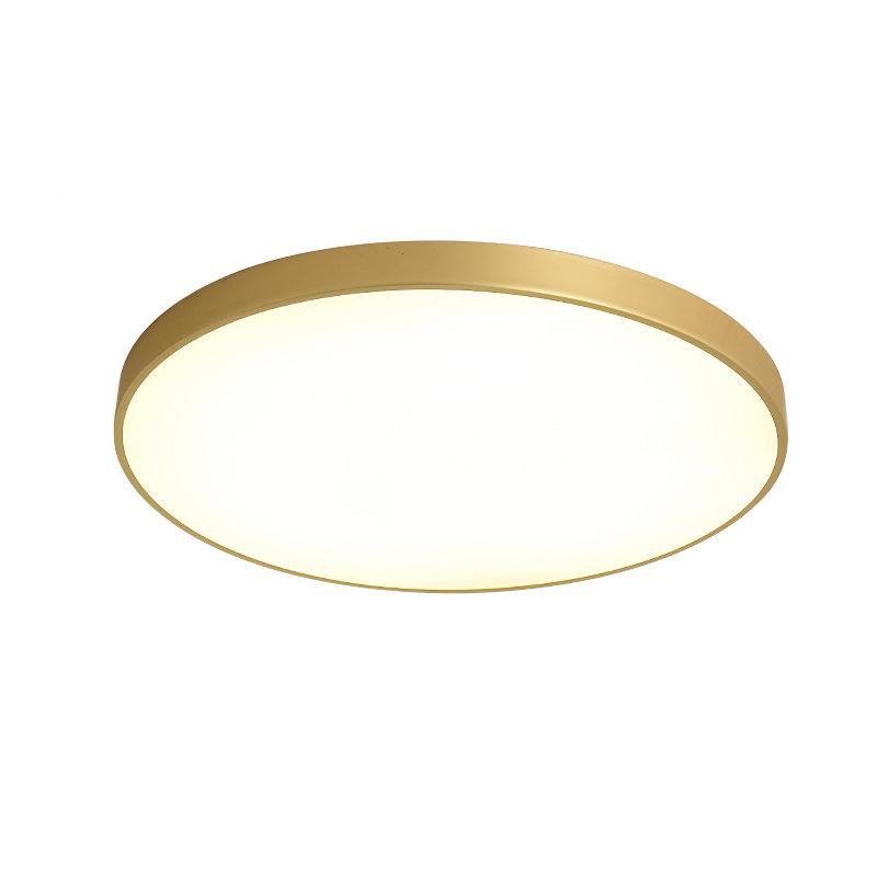 色奢吸玄顶529灯轻led简约大气圆形卧室灯过道走廊关房金间灯具