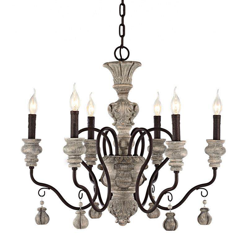 北欧乡村复古吊灯怀旧客厅餐厅卧室灯法式美式铁艺创意个性仿古灯,家装灯饰光源,智能吊灯,淘宝优惠券,粉丝福利购,淘宝优惠卷