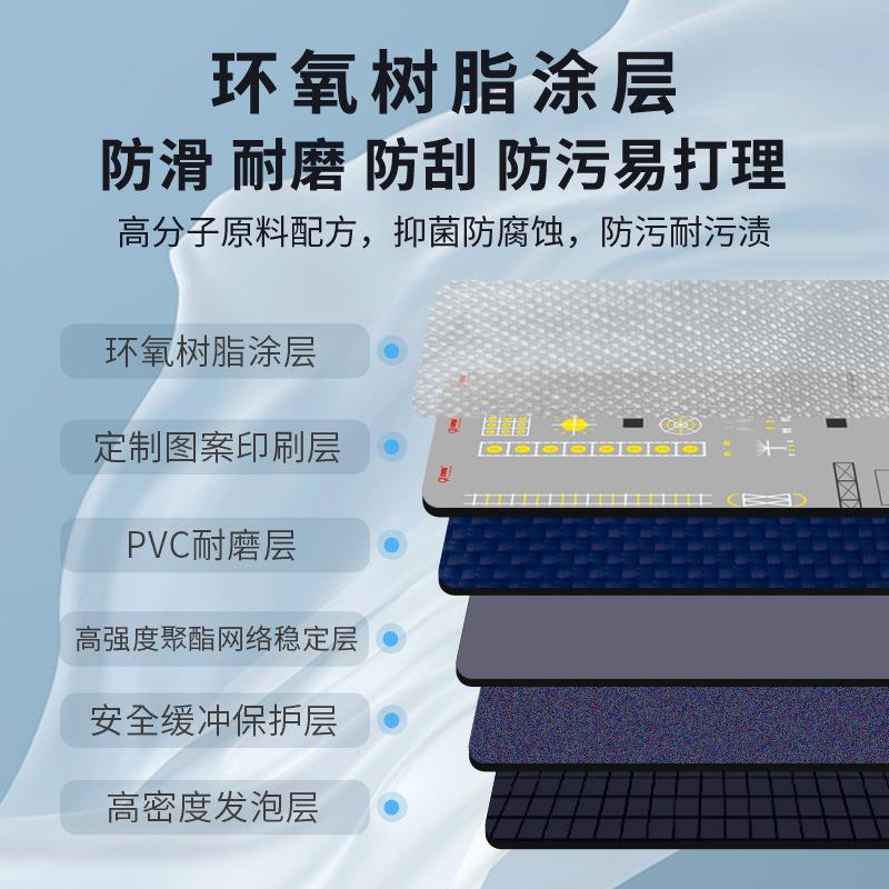 电梯轿厢地垫pvc地板仿大理石图案logo防滑耐磨客梯免洗地垫定制