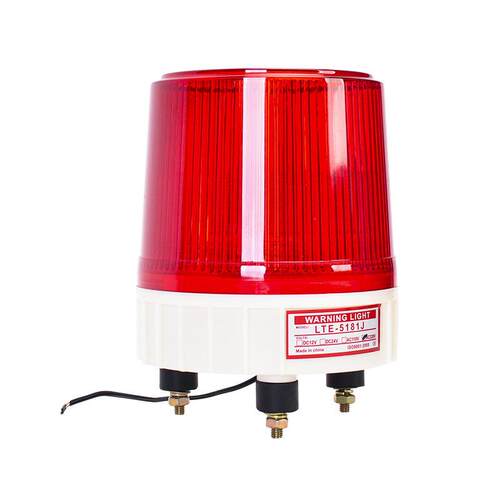 LTE-5181大号LED旋转警示灯220V12V24V车顶爆闪灯岗亭船用信号灯