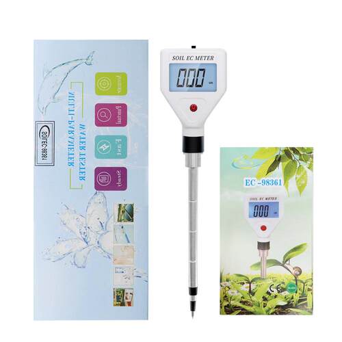 数字式智能土壤电导率计EC-98361泳池传感器EC测试仪泥土分析仪器