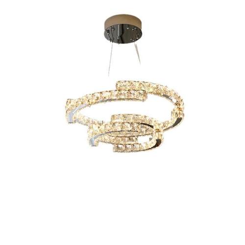 轻奢水晶吊灯客厅灯具简约现代大气房间卧室灯全屋组合套餐灯具