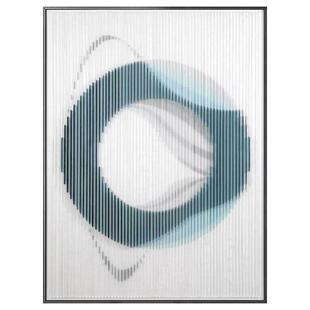 现代简约玄关装 饰画亚克力雕刻立体实物画会所样板房客厅背景墙画