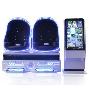 9D双人vr动感蛋椅电玩城娱乐体验馆设备vr体感游戏机商用一体
