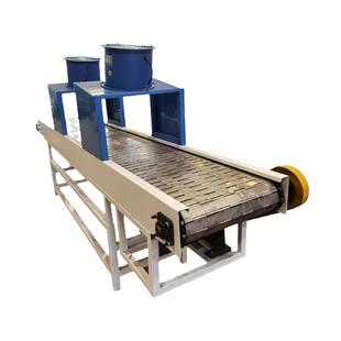 厂家流水线冲孔板链传送带耐高温链板给料机不锈钢链板输送机