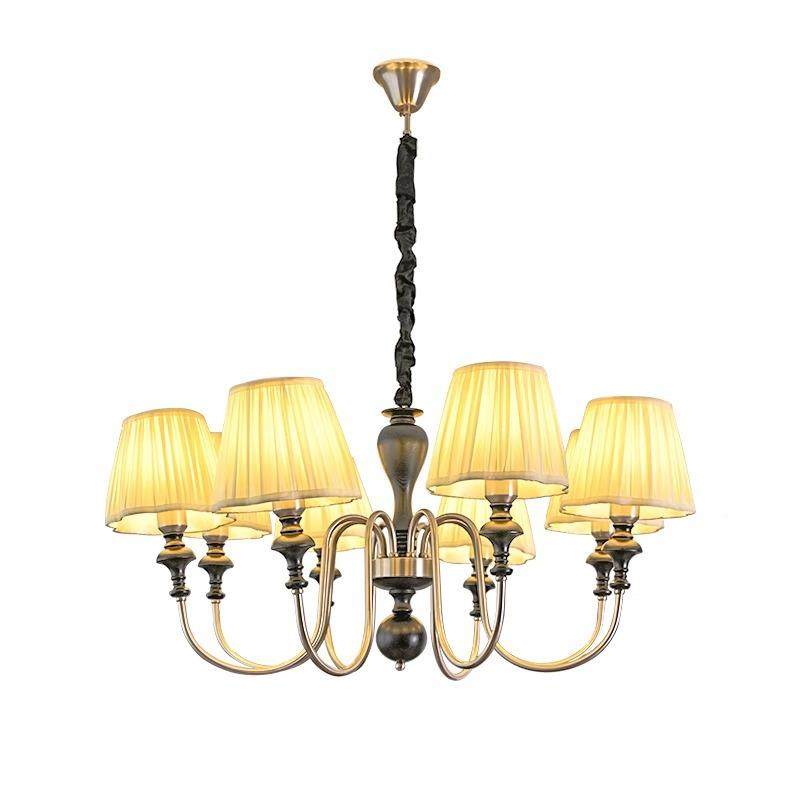 式复书客厅吊美灯古法式中古风主灯房南洋风卧室餐厅灯,家装灯饰光源,智能吊灯,淘宝优惠券,粉丝福利购,淘宝优惠卷