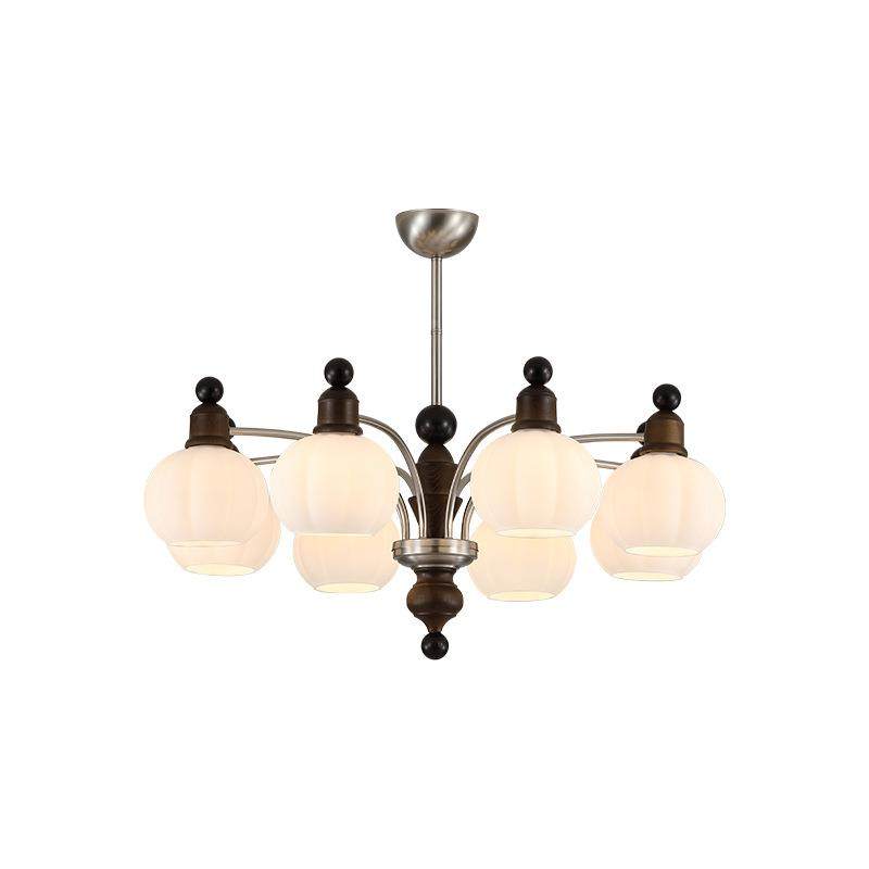 中古白蜡法木客厅吊灯式复古实木餐风厅灯美式主g卧室魔豆灯casad,家装灯饰光源,智能吊灯,淘宝优惠券,粉丝福利购,淘宝优惠卷