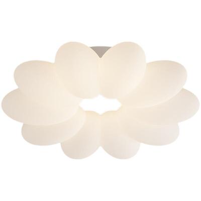 卧室灯馨浪温漫少个女房间灯现简约创意性花代朵儿童房间吸GZC顶