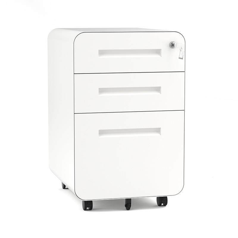 桌下屉柜矮柜物三抽储YH022活动柜可移动抽钢制纳床头收柜带锁抽,商业/办公家具,办公储物柜,淘宝优惠券,粉丝福利购,淘宝优惠卷