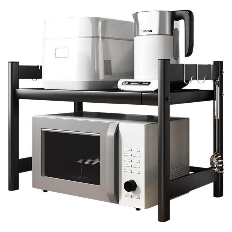 地微波置物架落TQ-1伸多层缩台面物品收炉纳架可调高度厨房烤箱置,厨房/烹饪用具,抹布架/厨房清洁收纳架,淘宝优惠券,粉丝福利购,淘宝优惠卷