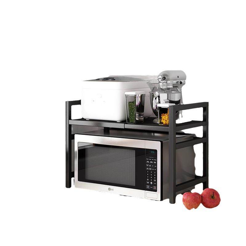 厨炉房微波置物架烤箱架子家电用台面桌双层可GXCFCJ00伸缩面饭锅,收纳整理,书桌收纳置物架,淘宝优惠券,粉丝福利购,淘宝优惠卷