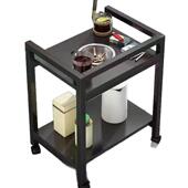 新款 棋牌茶室专多种用几茶水纲木实用茶几厂麻将桌架旁小茶几家