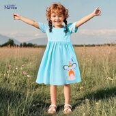 Little maven工厂直供女童公主连衣裙可爱宝宝儿童裙子夏季 童裙