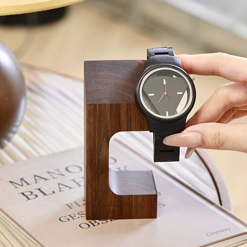 单表存储实木黑胡桃手表支架高端手表支架存储架手表支架