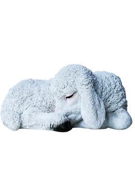 户外花园装饰庭院仿真动物v小羊绵羊摆件公园田园园艺树脂造景雕