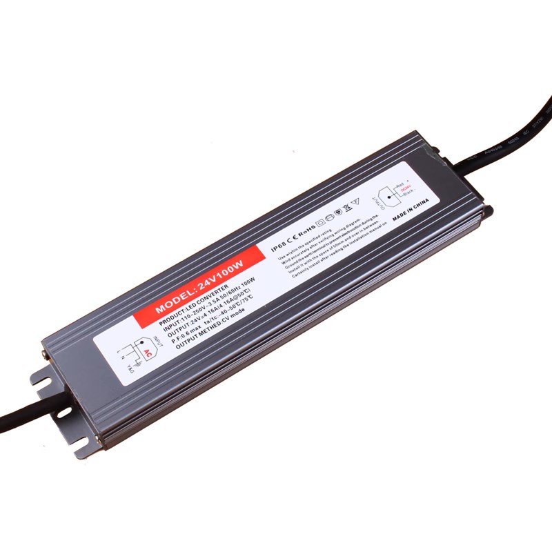 LED超薄防水电源变压器220V转DC24V36W60W80W100W200WS300W350W40