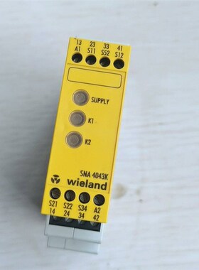 威琅SNA 4043K安全继电器 AC/DC24V 拆机