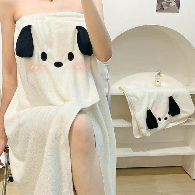 抹胸浴巾女帕恰狗家用浴袍吸水速干不掉毛大号加厚可爱可穿浴裙zk,居家布艺,一次性浴巾,淘宝优惠券,粉丝福利购,淘宝优惠卷