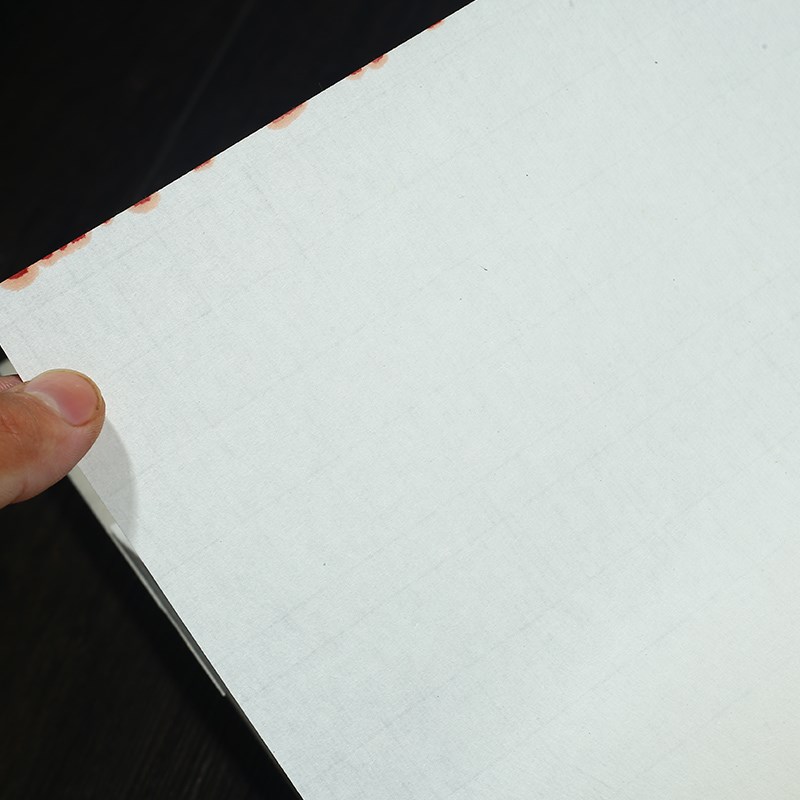 安徽泾县大师级高档手工檀皮宣纸书法作品纸书法w创作专用纸半生