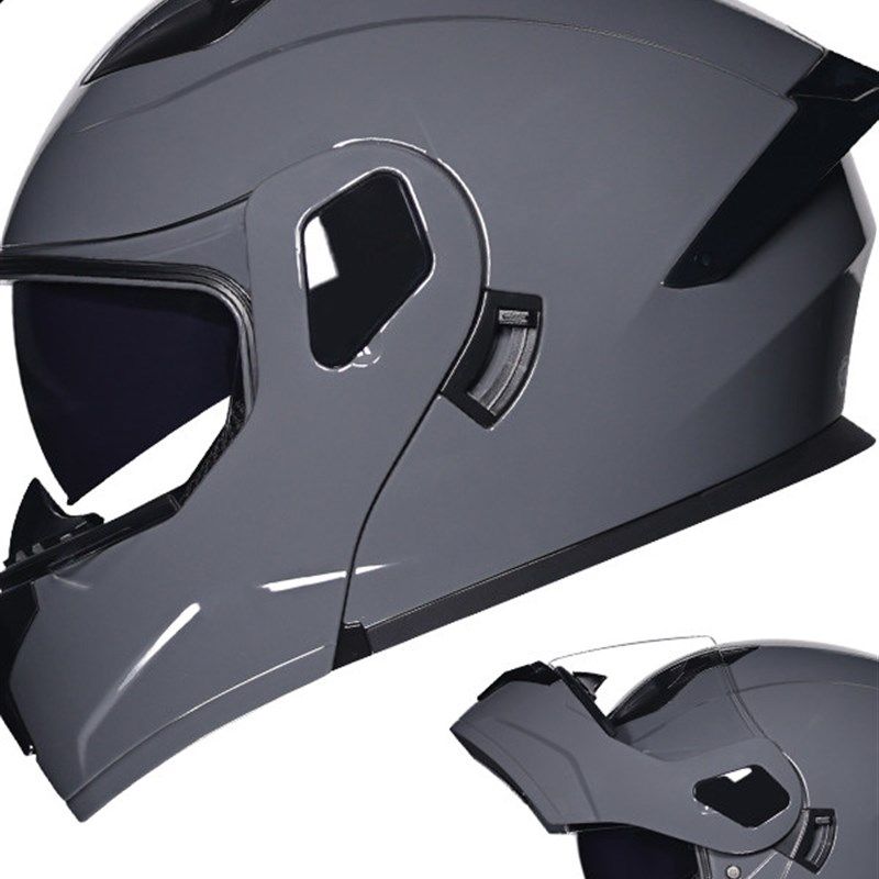 揭面盔男款3C/DOT双认证巡航机车摩托车电动车头盔女全盔四季通用