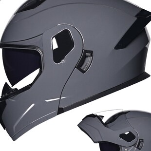 揭面盔男款3C/DOT双认证巡航机车摩托车电动车头盔女全盔四季通用