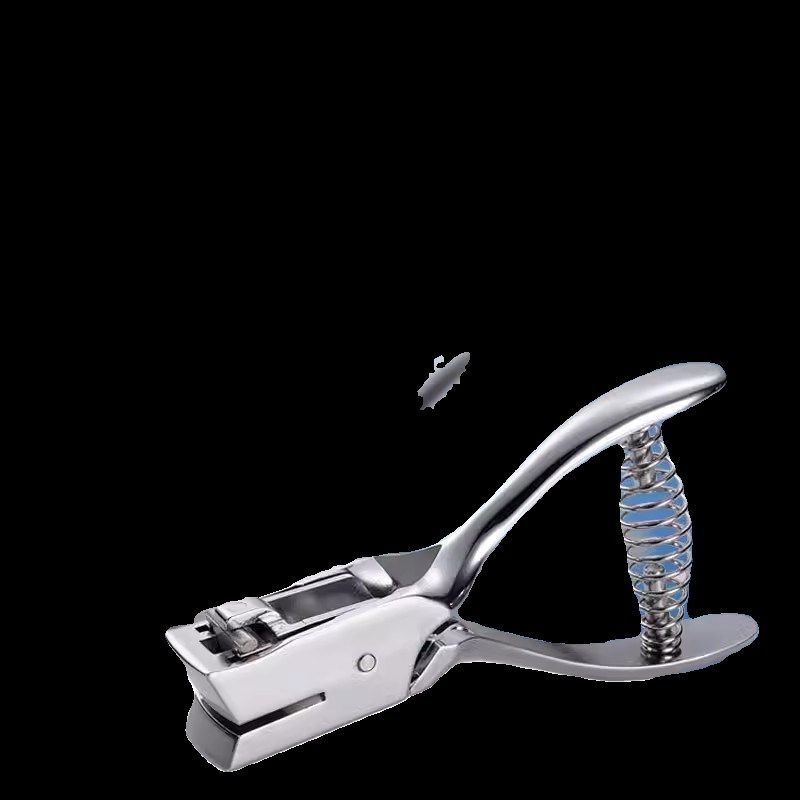 长方形打孔器椭圆形穿孔打孔钳方孔PVC证件塑料袋胸牌卡片打孔机