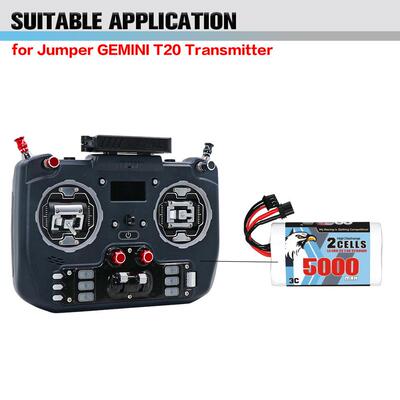 鹰氪CODDAR 2S 5000MAH 7.4V Jumper T20S穿越机航模遥控器电池