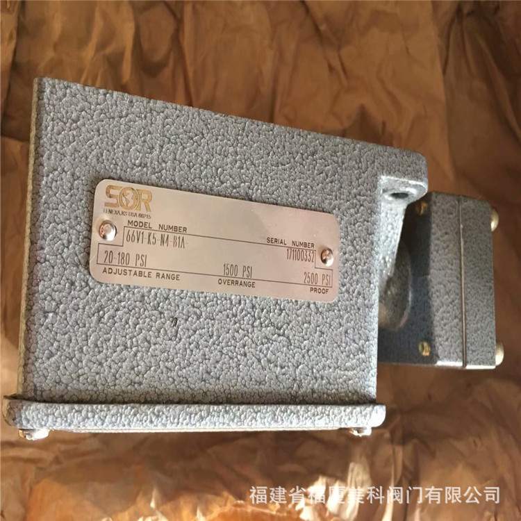 SOR索尔压力开关4NN-KK4-N4-B1A 压差开关102W1-EE603-P1-C1A
