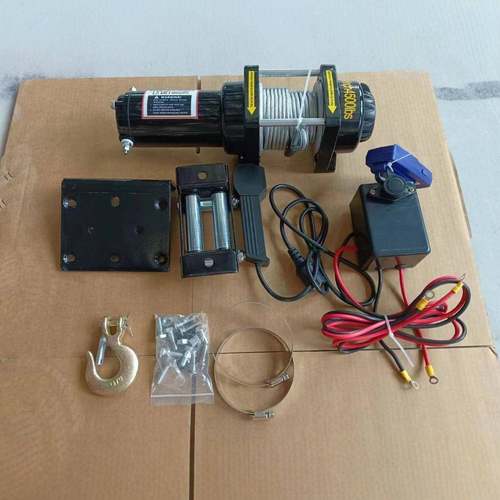 电动绞盘12V24V车载吊机汽车牵引车载卷扬机电动葫芦吊机提升机