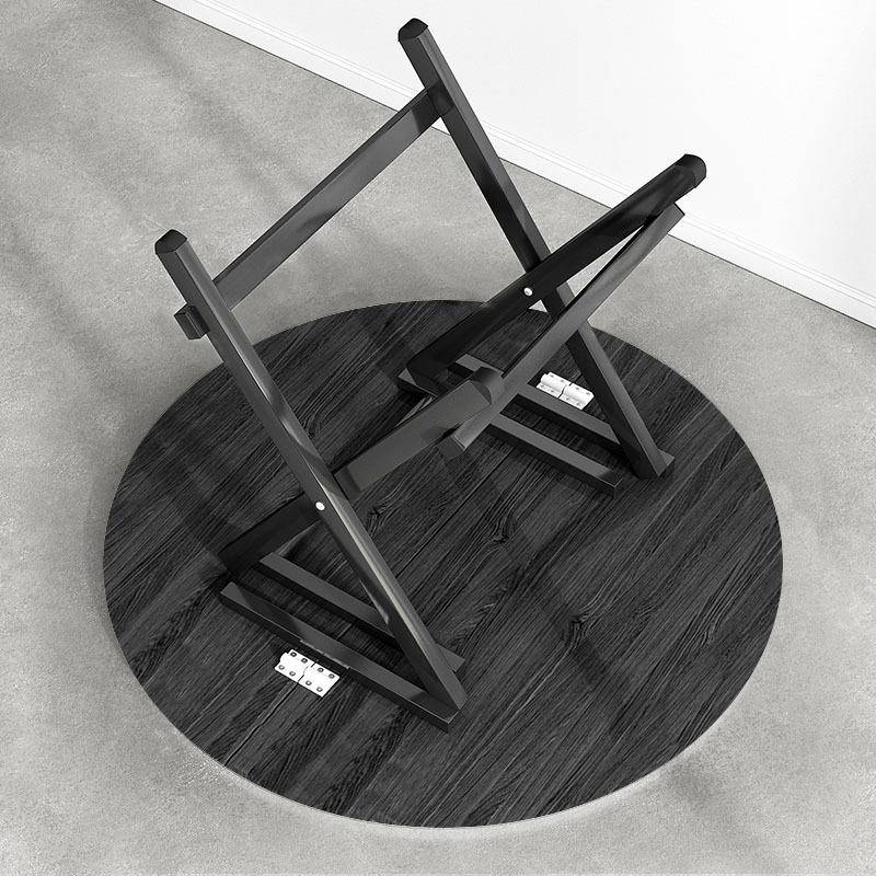 折叠桌家用小户型客厅餐桌出租屋简易吃饭桌子圆形摆摊户外小新品