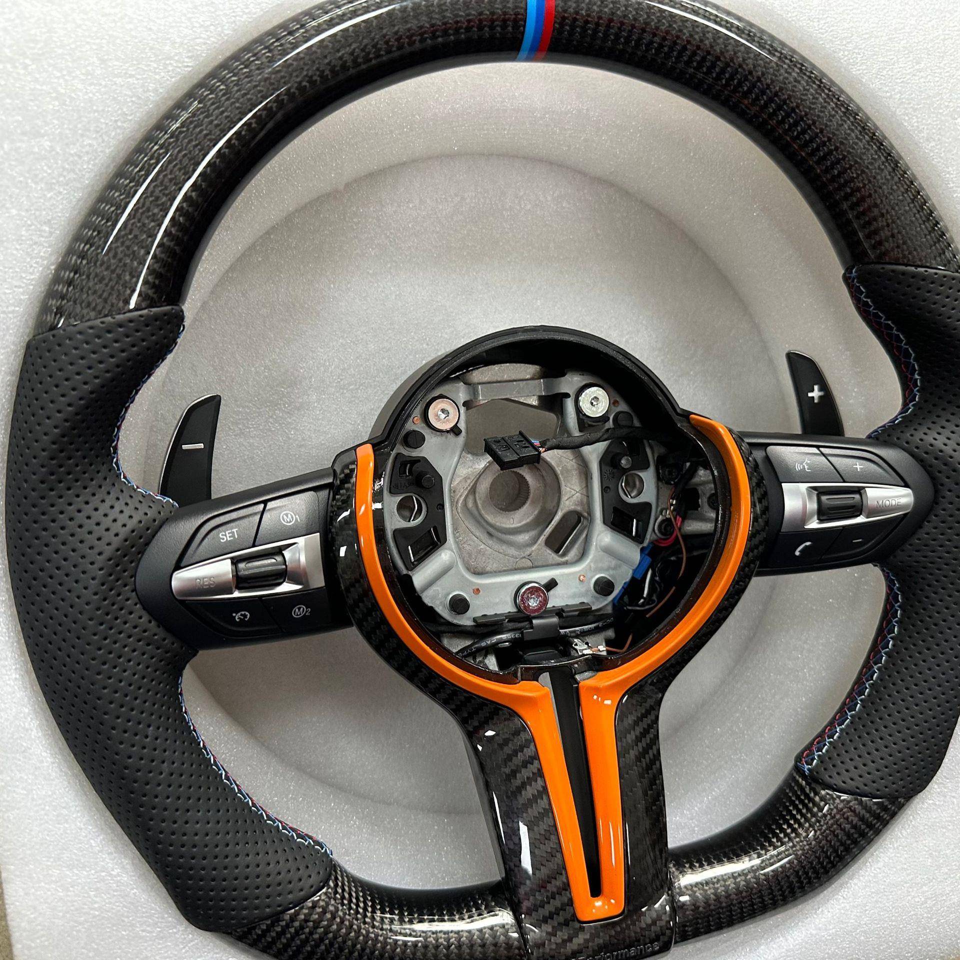 适用于宝马M3方向盘方向盘总成3/5系7系X1x4x5x6x3x1改装新款赛车