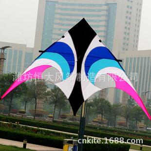 潍坊风筝三角风筝天眼风筝大尺寸三角风筝好飞