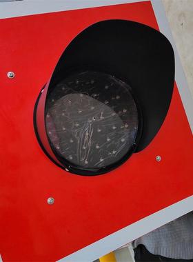 200mm太阳能土挡灯警示撞墙灯道路尽头警示灯红色LED