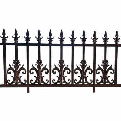 铝艺护栏铝合金围墙栅栏锌钢铁围栏别墅庭院花园户外铸铁阳台栏杆