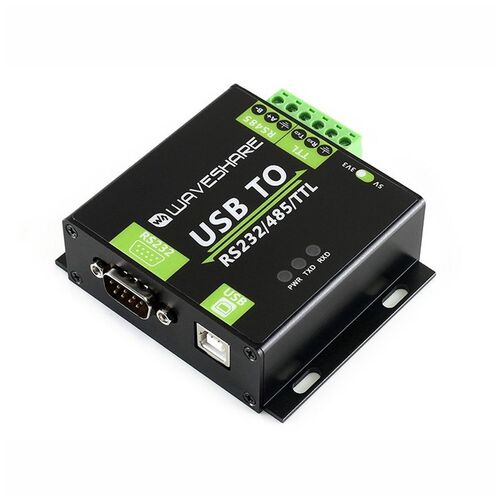 极速微雪 USB转RS232/RS485/TTL UART通信模块 串口双向 工业级带