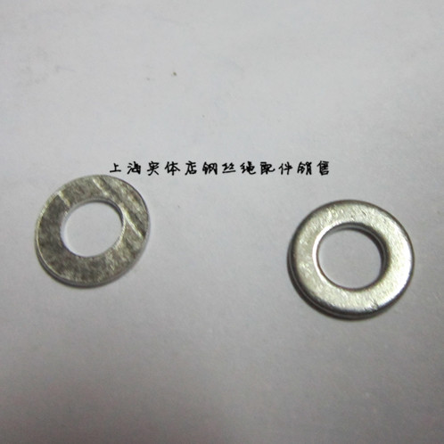 。GB848铁镀锌小平垫圈窄边垫片薄边平垫 M6.5*11*1.5mm外径内径