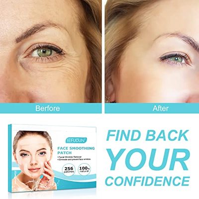 SUPSERSR Face & Forehead Wrinkle Patches Silicone Face Patch