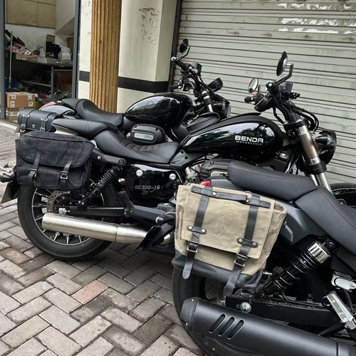 适用奔达金吉拉灰石300改装边包快拆防水侧包头盔包边箱