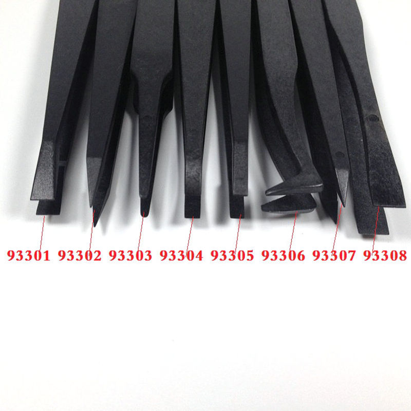 8pcs Anti-static Carbon fiber  Electronic Tweezers Kit ESD P