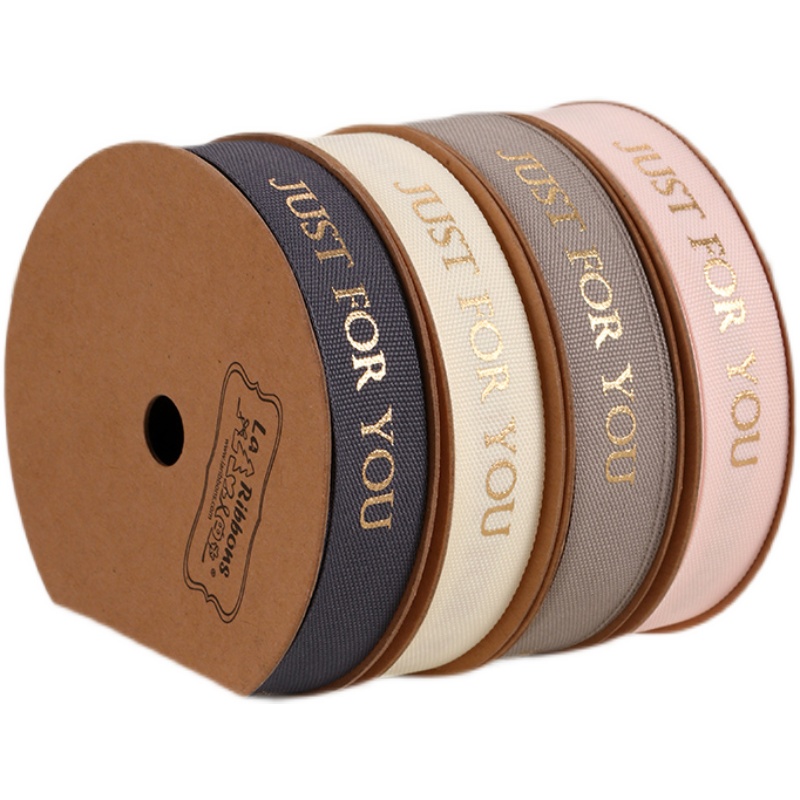 1.5cm just for you ribbon gift wrapper ribbons 丝带