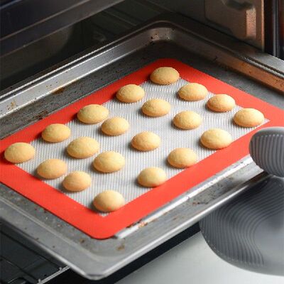 极速Heat Resistant Silicone Baking Mat Non Stick Macaroon