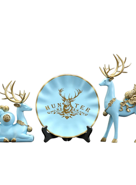 创意招财摆件酒柜电视柜玄关客厅家居装饰品结婚礼物开业乔迁礼品