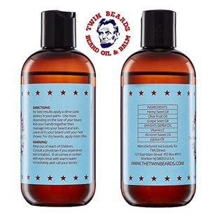 Beard Sandalwood Oil for Conditioner Twin Men Beards