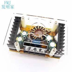 DCDC直流大功率可调升压电源模块恒压恒流板电压电流双显液晶屏