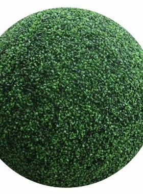 Simulate Green Grass Ball Artificial Grasses Plastic Green